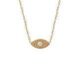 Alma eye Necklace | Gold