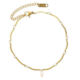 Capri Anklet | Gold