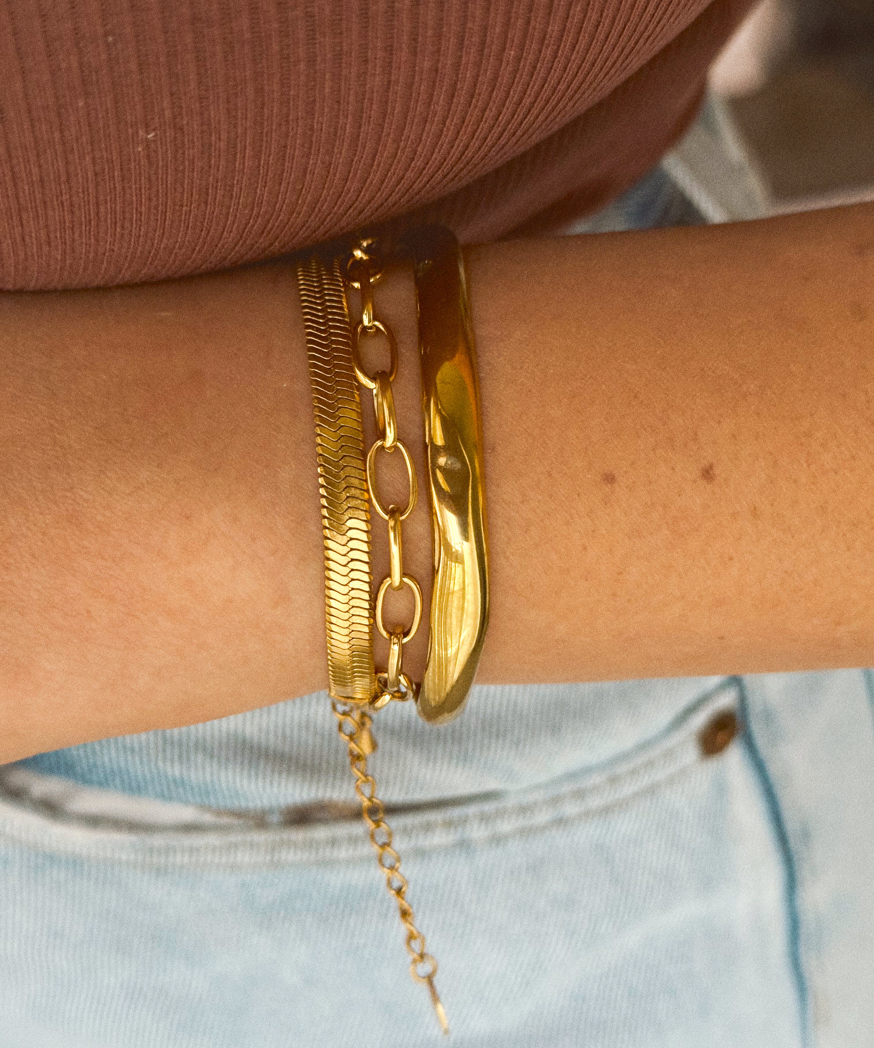 Trio classic bracelet stack