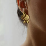 Flora Earrings | Gold