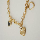 Cupid necklace | gold