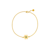Flora bracelet | gold