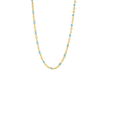 Color beaded chain | gold