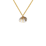 Shell Pendant Necklace | Gold