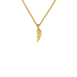 Angel Pendant Necklace | Gold