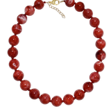 Poppy beaded necklace