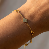 Clover bracelet | Gold
