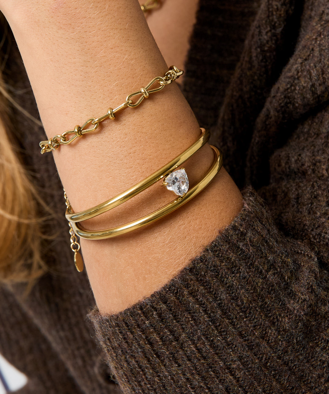 Seren bangle | Gold