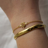 Flora bracelet | gold