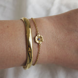 Flora bracelet | gold